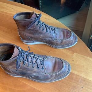 Red Wing Classic Moc 1907 6 inch copper rough leather work boots